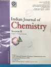 INDIAN JOURNAL OF CHEMISTRY SECTION B-ORGANIC CHEMISTRY INCLUDING MEDICINAL CHEMISTRY